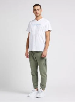 Pepe Jeans STEVEN - Grey Cotton Cargo Joggers -Deals Mode Modee Store 4245794