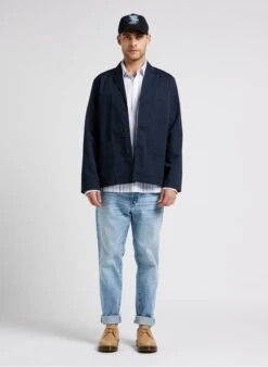 Marc O'Polo White Regular-fit Striped Cotton Shirt With Classic Collar -Deals Mode Modee Store 4245826