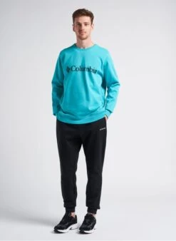 Columbia Black Straight Cotton-blend Joggers -Deals Mode Modee Store 4246190