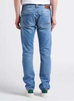 LE TEMPS DES CERISES Blue Cotton-blend Straight-leg Jeans -Deals Mode Modee Store 4246345